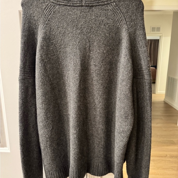 J. Crew Charcoal Cardigan Sweater - Picture 4 of 4